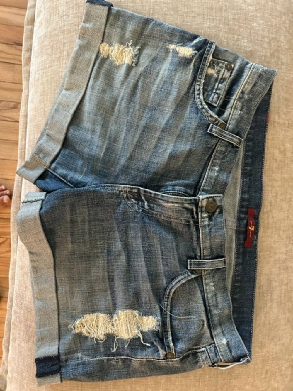 7 for All Mankind Denim Short